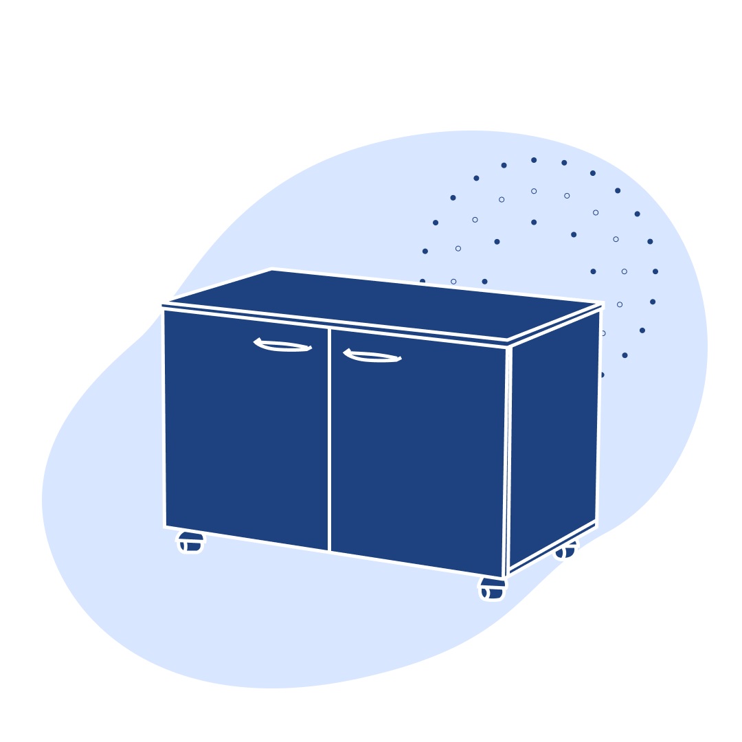 Лабораторные тумбы