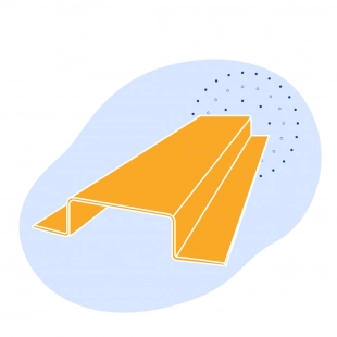 Корытный профиль стальной 100х100х56х5 мм Ст3сп ГОСТ 8283-93