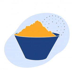 Химически модифицированный кукурузный крахмал холодного набухания E1422 GranStarch MС