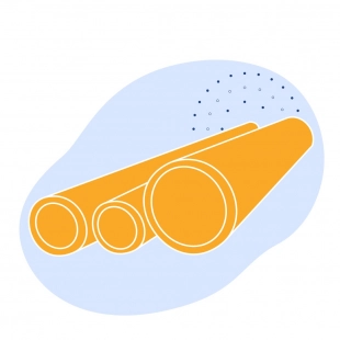 Труба нержавеющая электросварная 426х14 мм 12Х18Н10Т ГОСТ 10704-91