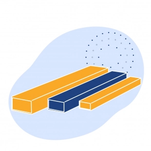 Профиль стальной прямоугольный сварной 380х220х7.5 мм ст10 ГОСТ 30245-2003