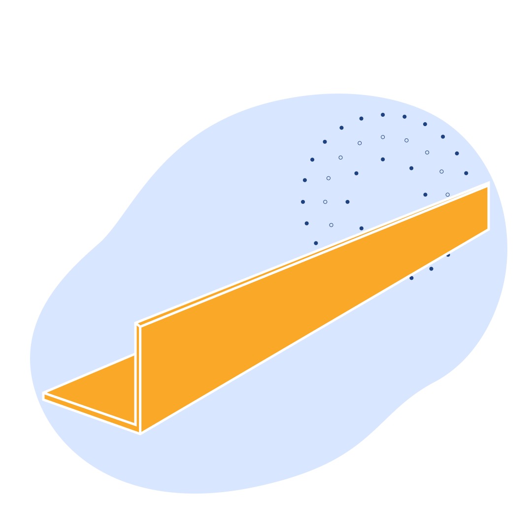 Уголок алюминиевый неравнополочный 57х38х6.5 мм Д16ч ГОСТ 13738-91