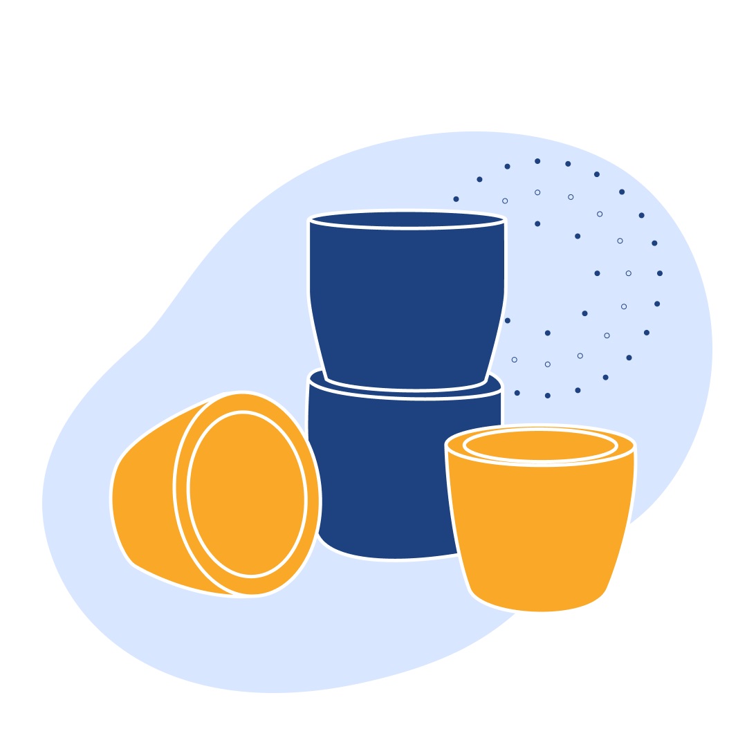 Капели магнезитовые 8 (упаковка 240 шт) 18.2 кг