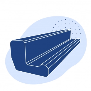 Контррельсовый уголок СП 850