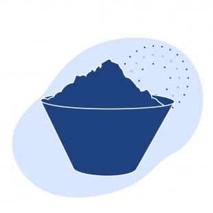 Химически модифицированный кукурузный крахмал холодного набухания E1422 GranStarch MС