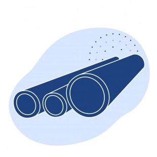 Труба нержавеющая электросварная 426х14 мм 12Х18Н10Т ГОСТ 10704-91