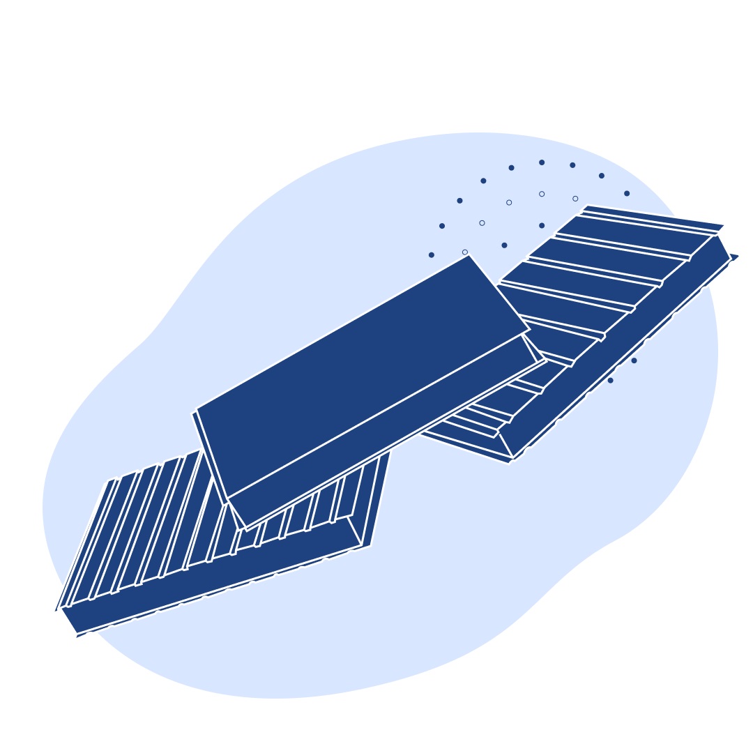 Кровельная сэндвич-панель МВ 80 мм RAL 5005